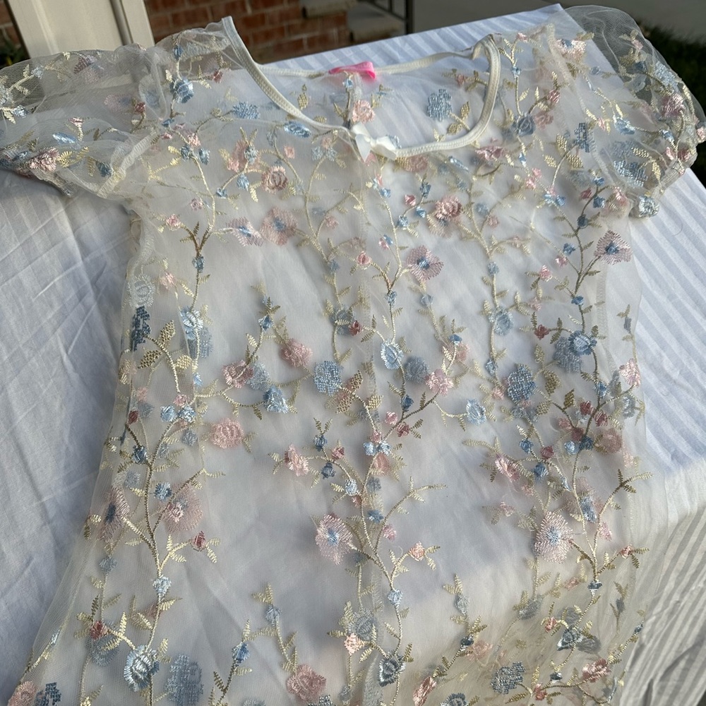 Sugar Thrillz Forbidden Garden Embroidered Dress